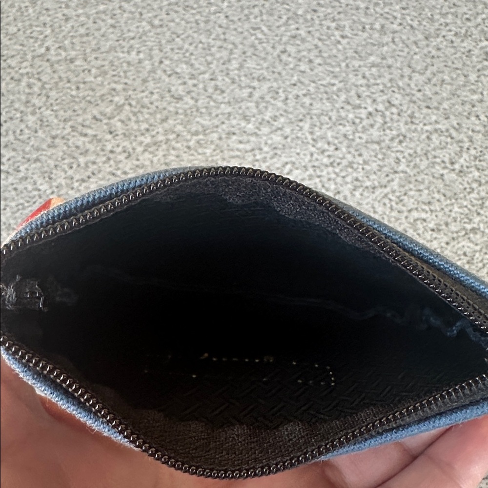 Dooney & Bourke Denim Blue Coin Pouch - Picture 4 of 6